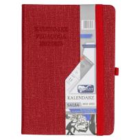 Opakowanie Kalendarz 2022/23 B6 tyg. Salsa czerwony ELEFANT