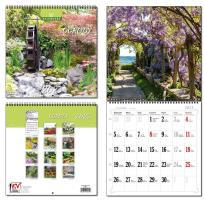 Opakowanie Kalendarz 2023 13 Plansz Ogrody