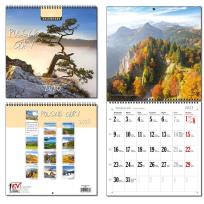 Opakowanie Kalendarz 2023 13 Plansz Polskie Góry