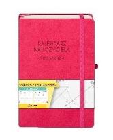Okładka książki Kalendarz 2023/2024 B5 nauczyciela TDW rózowy