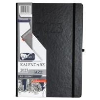 Opakowanie Kalendarz 2023 A4 Jazz dzienny czarny
