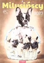 Opakowanie Kalendarz 2023 A4 Ścienny milusińscy