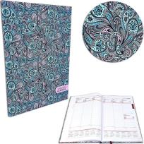 Opakowanie Kalendarz 2023 A4 tygodniowy soft touch turkus