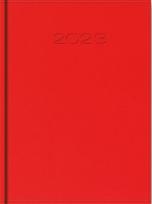 Opakowanie Kalendarz 2023 A5 dzienny vivella czerwony