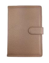 Opakowanie Kalendarz 2023 A5 dzienny z zapięciem ekoskóra różowe złoto