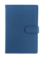 Opakowanie Kalendarz 2023 A5 dzienny z zapięciem krokodyl granatowy