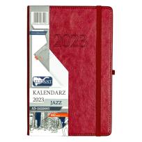 Opakowanie Kalendarz 2023 A5 Jazz dzienny czerwony