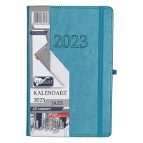 Opakowanie Kalendarz 2023 A5 Jazz dzienny turkusowy