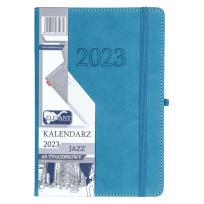 Opakowanie Kalendarz 2023 A5 tyg. Jazz turkusowy