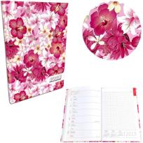 Opakowanie Kalendarz 2023 A5 tygodniowy soft touch hibiskus