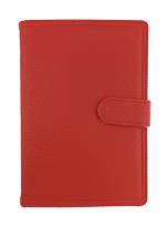 Opakowanie Kalendarz 2023 A5 tygodniowy z zapięciem ekoskóra czerwony