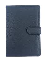 Opakowanie Kalendarz 2023 A5 tygodniowy z zapięciem ekoskóra granatowy