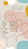 Opakowanie Kalendarz 2023 A6 tygodniowy soft dama