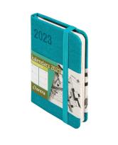 Opakowanie Kalendarz 2023 Awangarda A7 TDW turkusowy