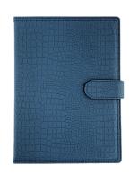 Opakowanie Kalendarz 2023 B5 dzienny z zapięciem krokodyl granatowy