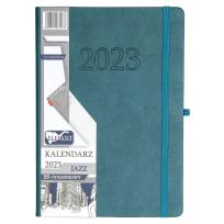 Opakowanie Kalendarz 2023 B5 tyg. Jazz szamaragdowy ELEFANT