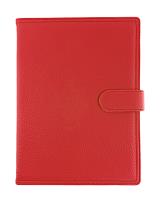 Opakowanie Kalendarz 2023 B5 tygodniowy z zapięciem ekoskóra czerwony