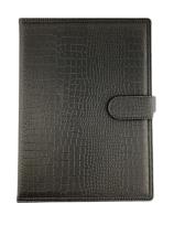 Opakowanie Kalendarz 2023 B5 tygodniowy z zapięciem krokodyl czarny