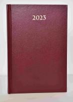 Opakowanie Kalendarz 2023 B6 dzienny divas bordo