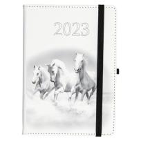 Opakowanie Kalendarz 2023 B6 dzienny Jazz konie ELEFANT