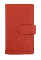 Opakowanie Kalendarz 2023 B6 dzienny z zapięciem ekoskóra czerwony