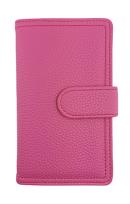 Opakowanie Kalendarz 2023 B6 dzienny z zapięciem ekoskóra malinowy