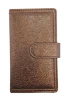 Opakowanie Kalendarz 2023 B6 dzienny z zapięciem flower brązowy