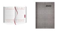 Opakowanie Kalendarz 2023 Dzienny A5 Srebrny SK2
