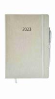 Opakowanie Kalendarz 2023 flex z gumką A5 tygodniowy szary V6