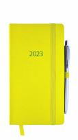 Opakowanie Kalendarz 2023 flex z gumką Dl tygodniowy neonowy V5