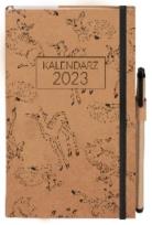 Okładka książki Kalendarz 2023 Karft leśny A5 Sarna TNS ANTRA