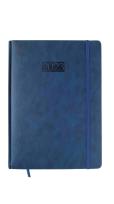 Opakowanie Kalendarz 2023 lux elegance z gumką A4 dzienny niebieski V2