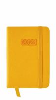 Opakowanie Kalendarz 2023 lux z gumką kieszonkowy żółty V3