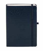 Okładka książki Kalendarz 2023 Minimalizm A5 granatowy DNS