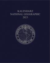 Okładka książki Kalendarz 2023 National Geographic tygodniowy granatowy