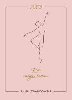 Okładka książki Kalendarz 2023 Rok małych kroków Anna Lewandowska