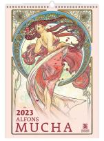 Opakowanie Kalendarz 2023 ścienny Alfons Mucha