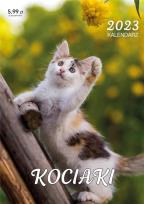 Opakowanie Kalendarz 2023 ścienny Kociaki