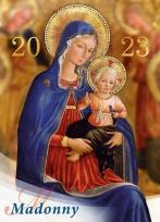 Okładka książki Kalendarz 2023 ścienny Madonny