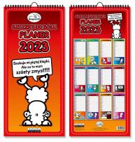 Opakowanie Kalendarz 2023 ścienny planer Sheepworld Szczery