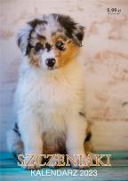 Opakowanie Kalendarz 2023 ścienny Szczeniaki