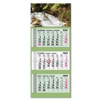 Opakowanie Kalendarz 2023 trojdzielny lux Las