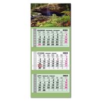 Opakowanie Kalendarz 2023 trojdzielny lux Las