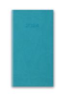 Opakowanie Kalendarz 2024 11T A6 TURKUSOWY KIESZONKO