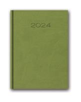 Opakowanie Kalendarz 2024 21D A5 JASNOZIELONY KSIĄŻKOW