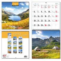 Opakowanie Kalendarz 2024 30x60 13 plansz Tatry