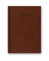 Opakowanie Kalendarz 2024 41D B6 BRĄZOWY KSIĄŻKOWY