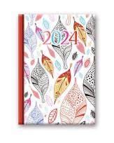 Opakowanie Kalendarz 2024 41DS SOFT B6 LIŚCIE