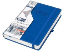 Opakowanie Kalendarz 2024 A5 dzienny Jazz niebieski