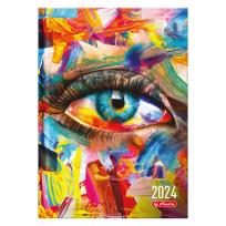 Opakowanie Kalendarz 2024 A5 tygodniowy Art oko HERLITZ